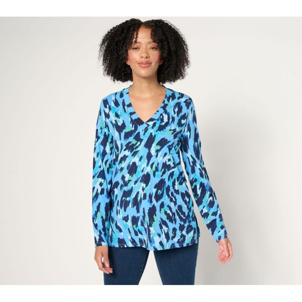 SUNNYLiFE Women's Top Sz S TripleLuxe Knit Fierce & Femme Multi-colored